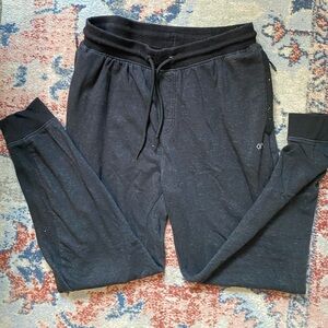 LEG3ND Mens Black Jogger Pants